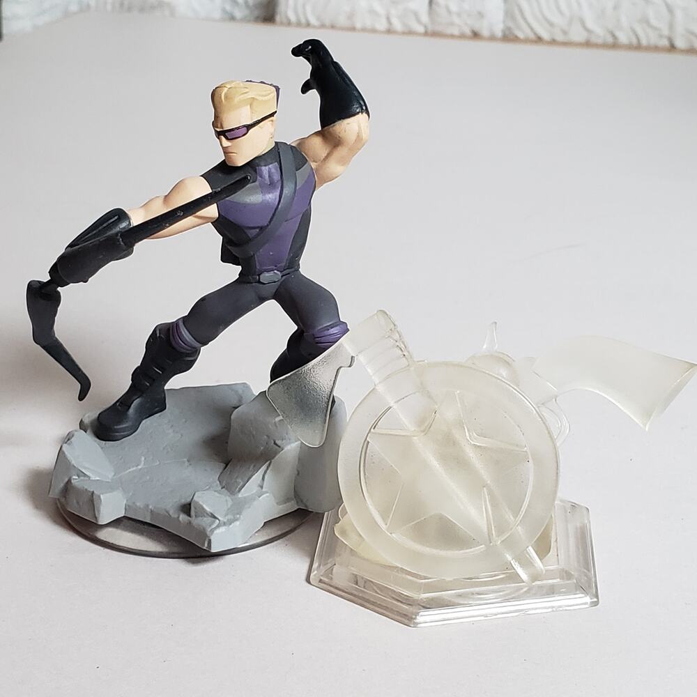 Disney Infinity HAWKEYE Marvel‎ 2.0 L23387955 Action Figure Texas Ranger Crystal